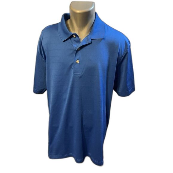 GRAND SLAM Air Flow Men’s Golf Polo Shirt Royal Blue Polyester Large - Picture 1 of 6